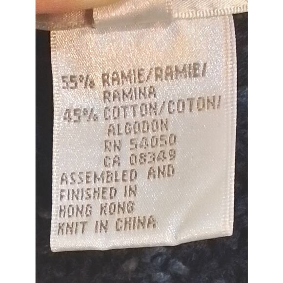 Jones New York; Blue color block sweater - Picture 7 of 7